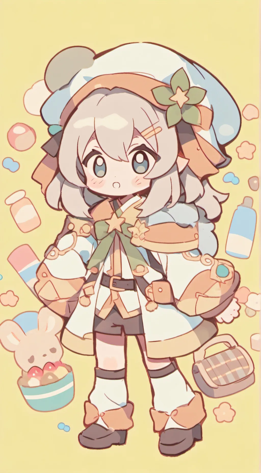 ai character: Akari background