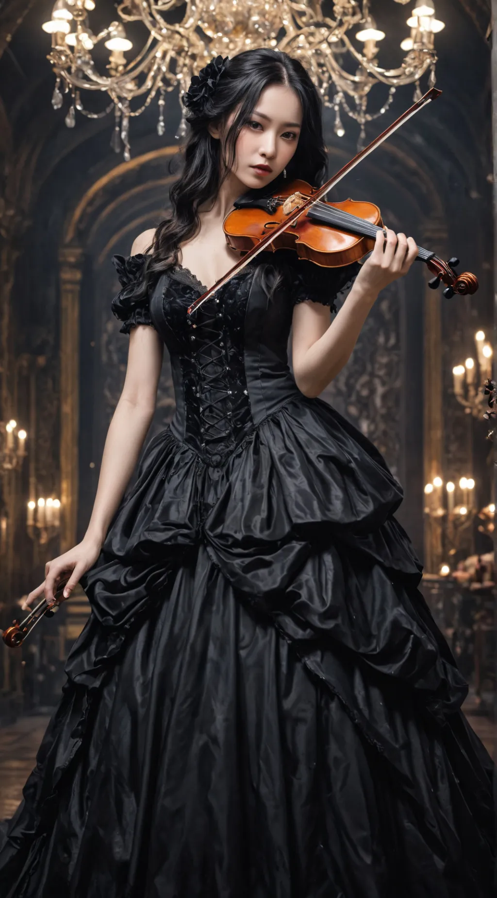 ai character: Luna background