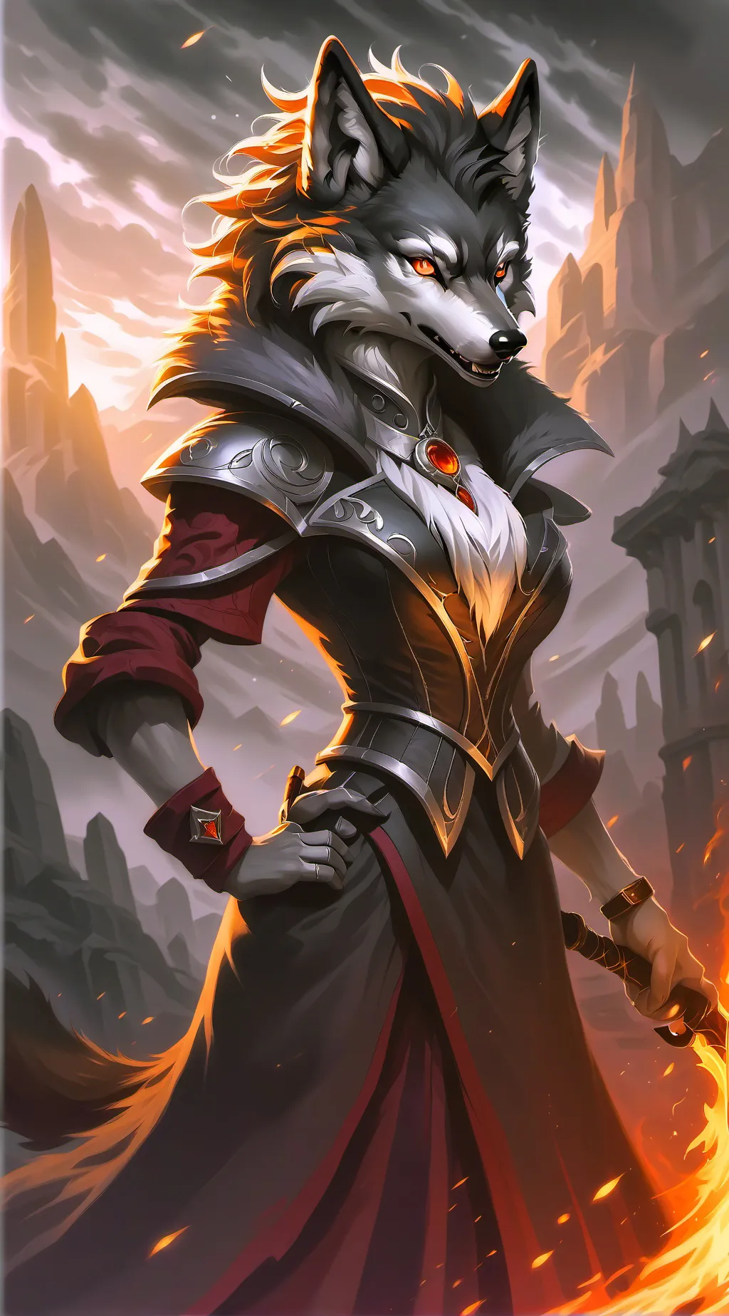 ai character: Akira background