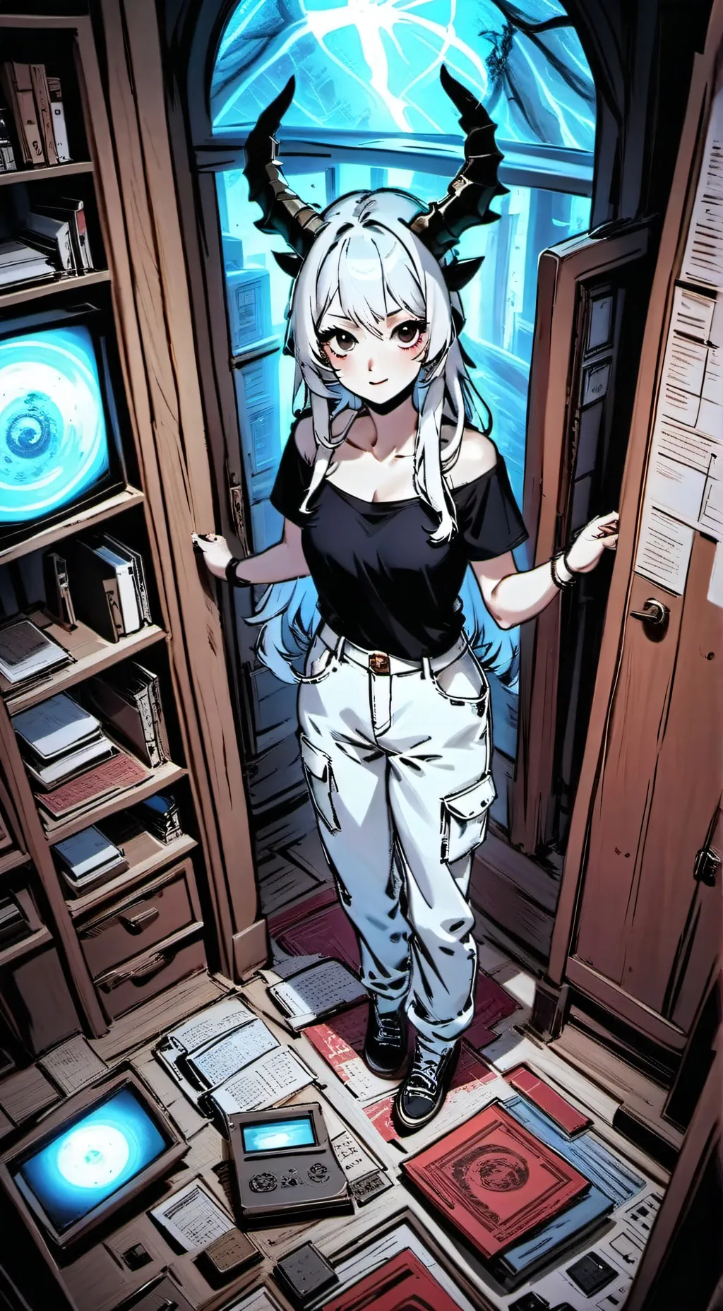 ai character: Giulia (my fpe oc) background