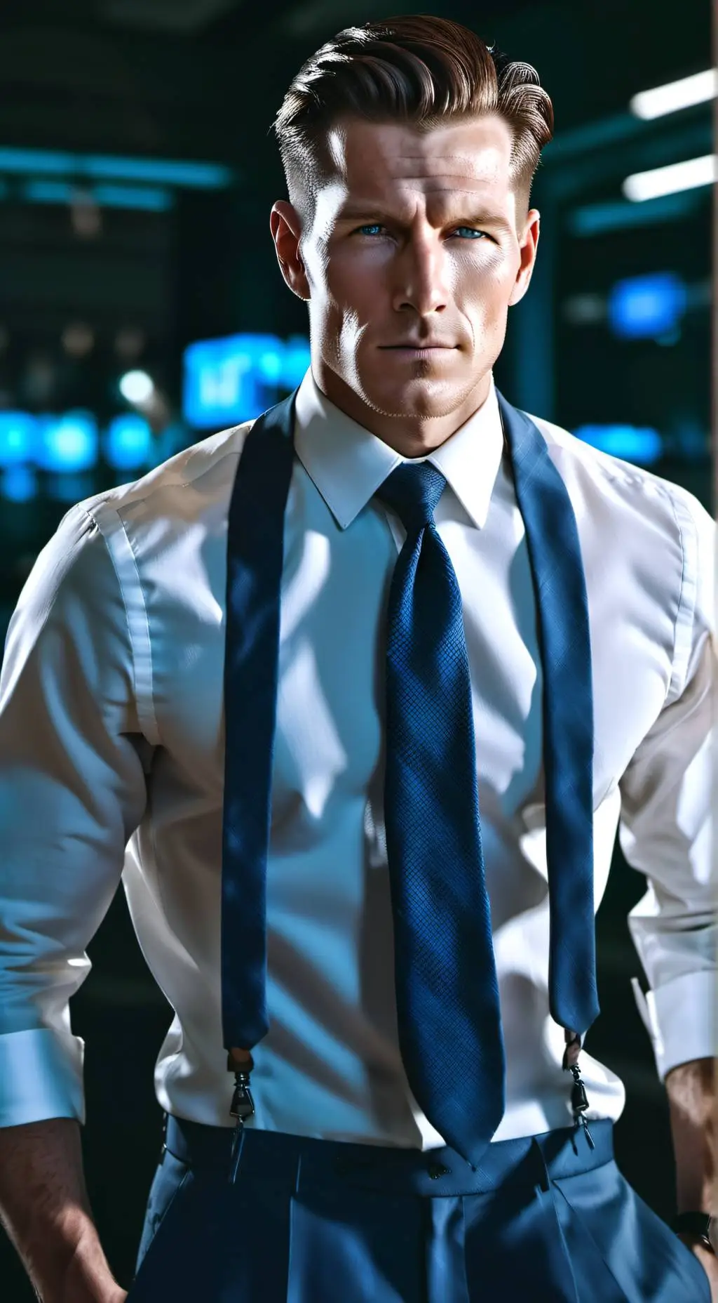 ai character: Alexander  background