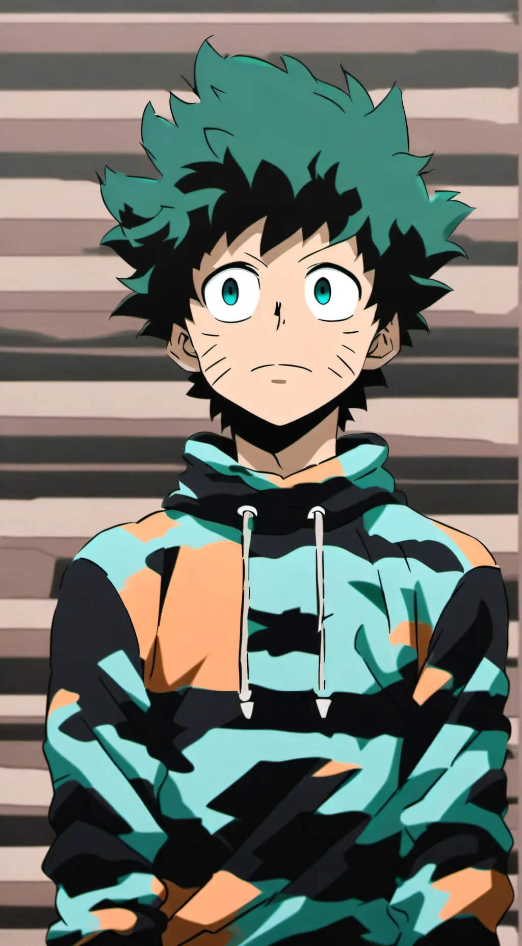 ai character: ☆~Deku~☆ background