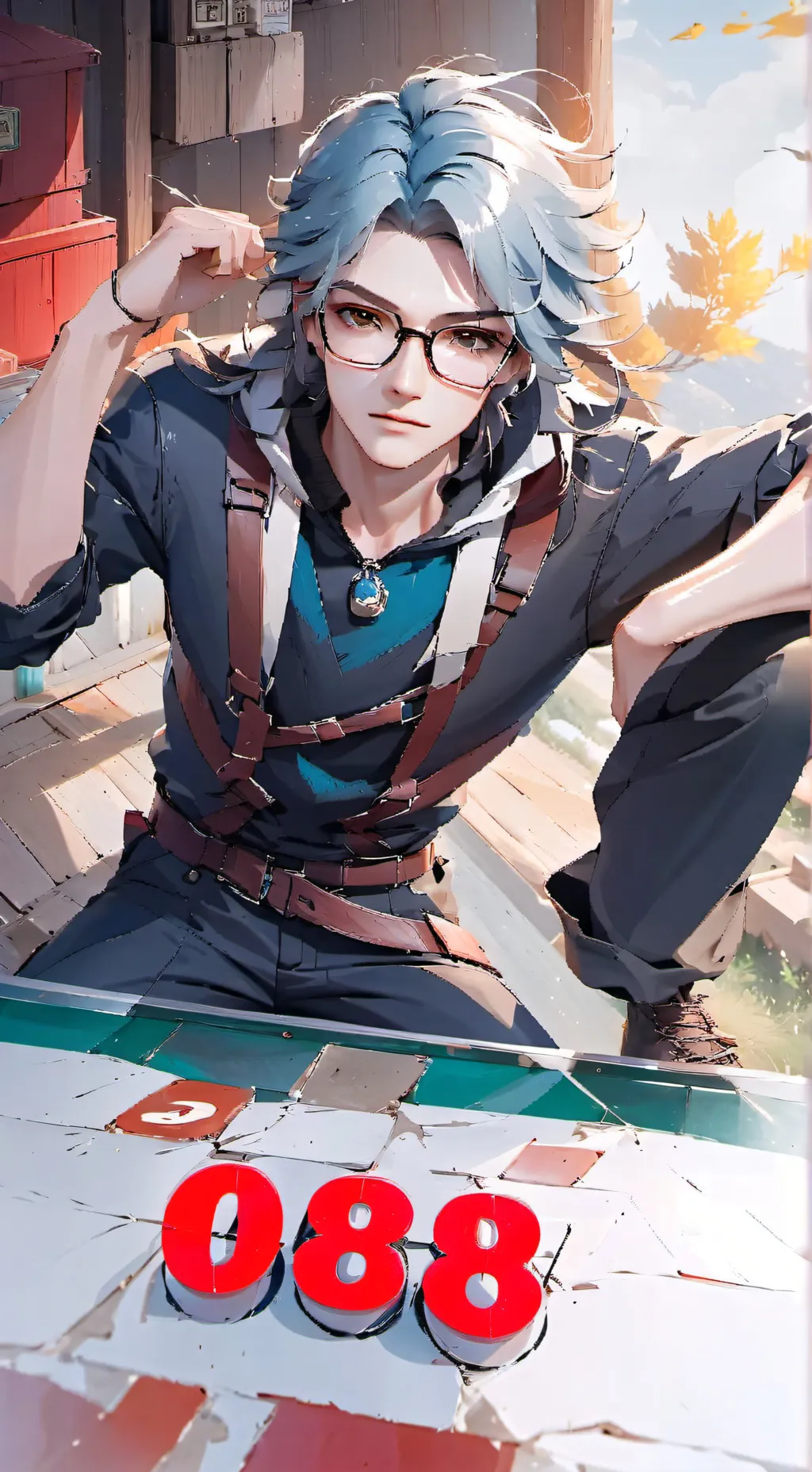 ai character: Zero games 3 background