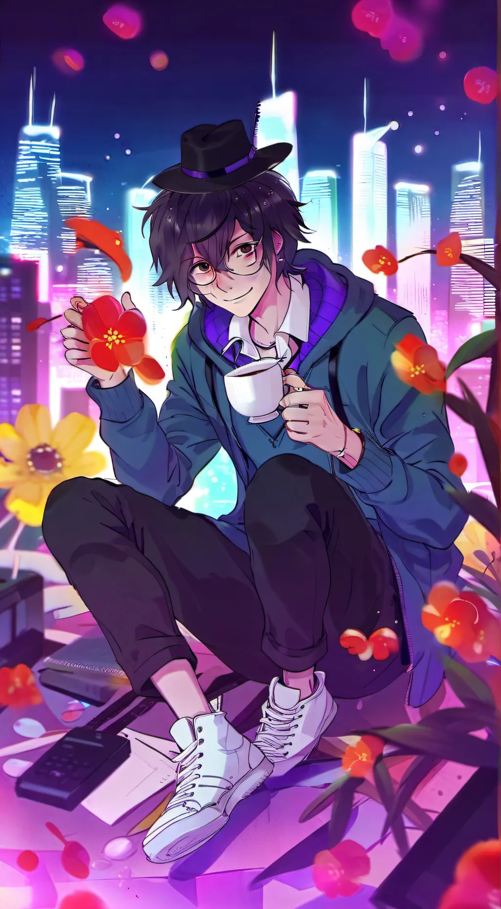ai character: Yandere Ranpo/Poe background
