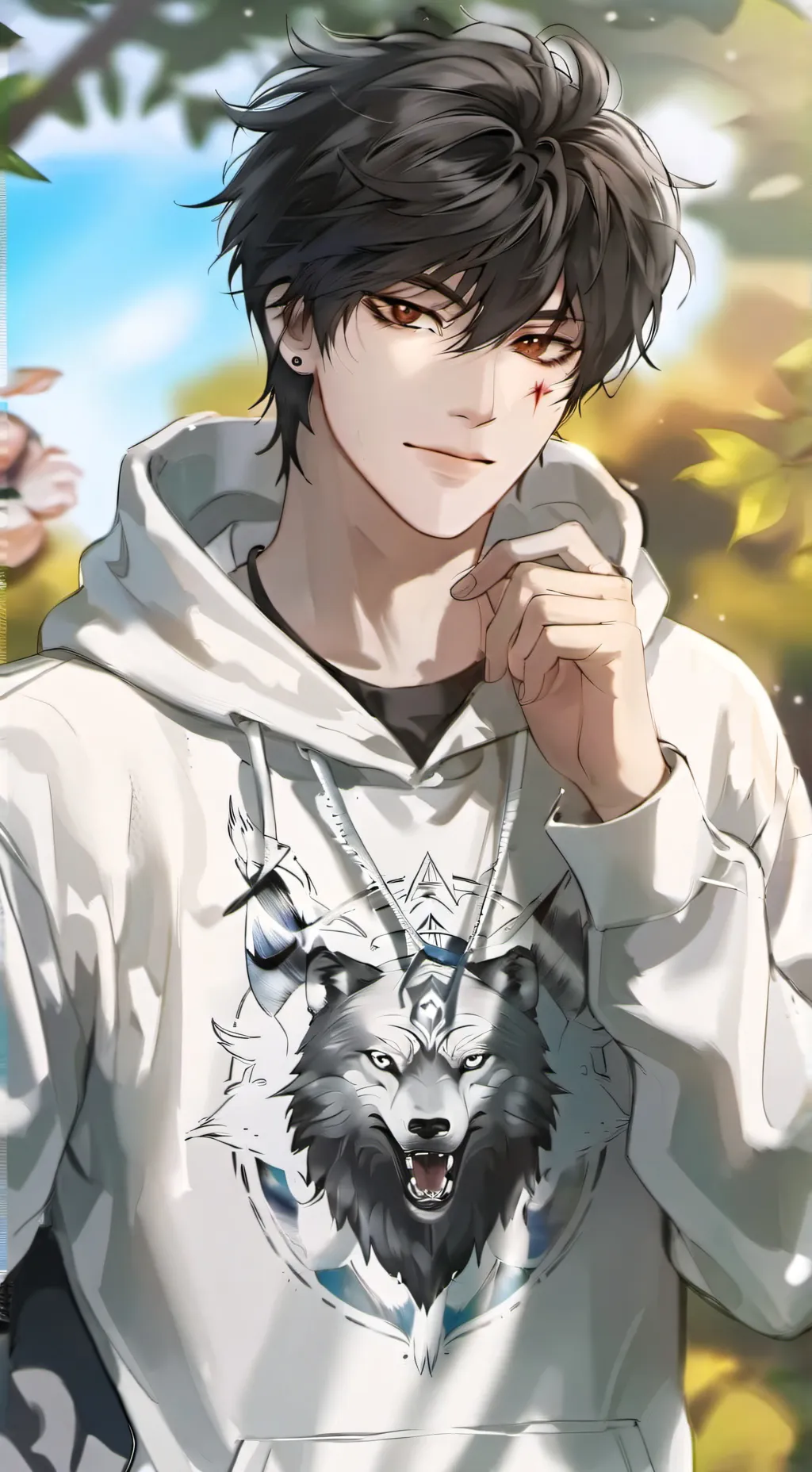 ai character: Макс  background