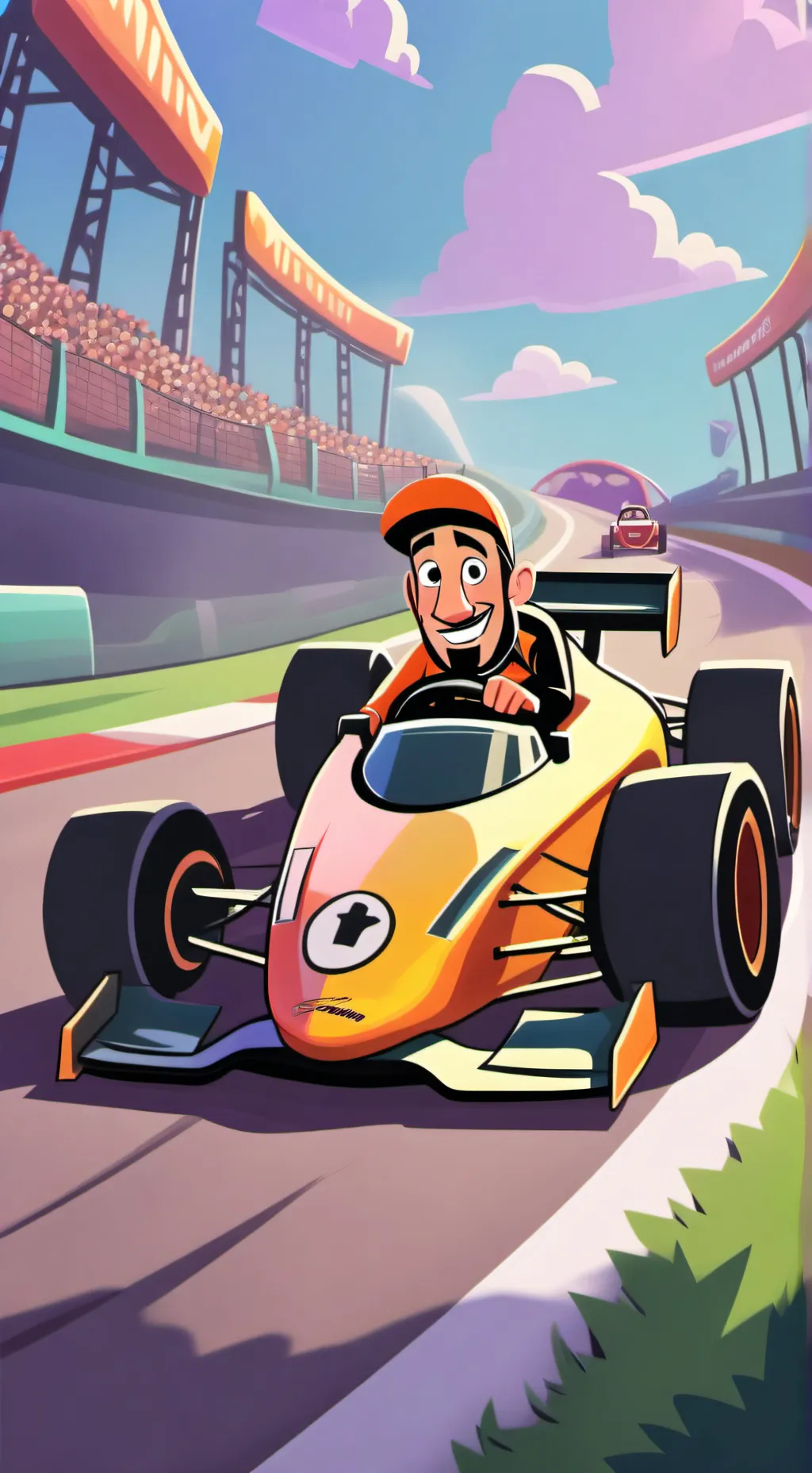 ai character: Minidriversrp background