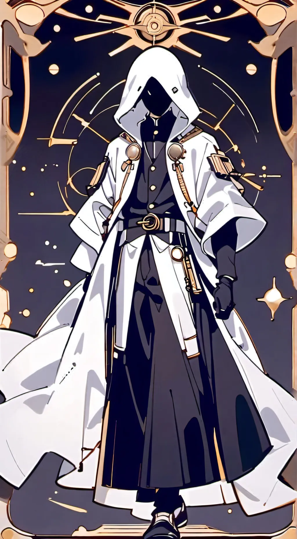 ai character: The docter(ppt 4) background