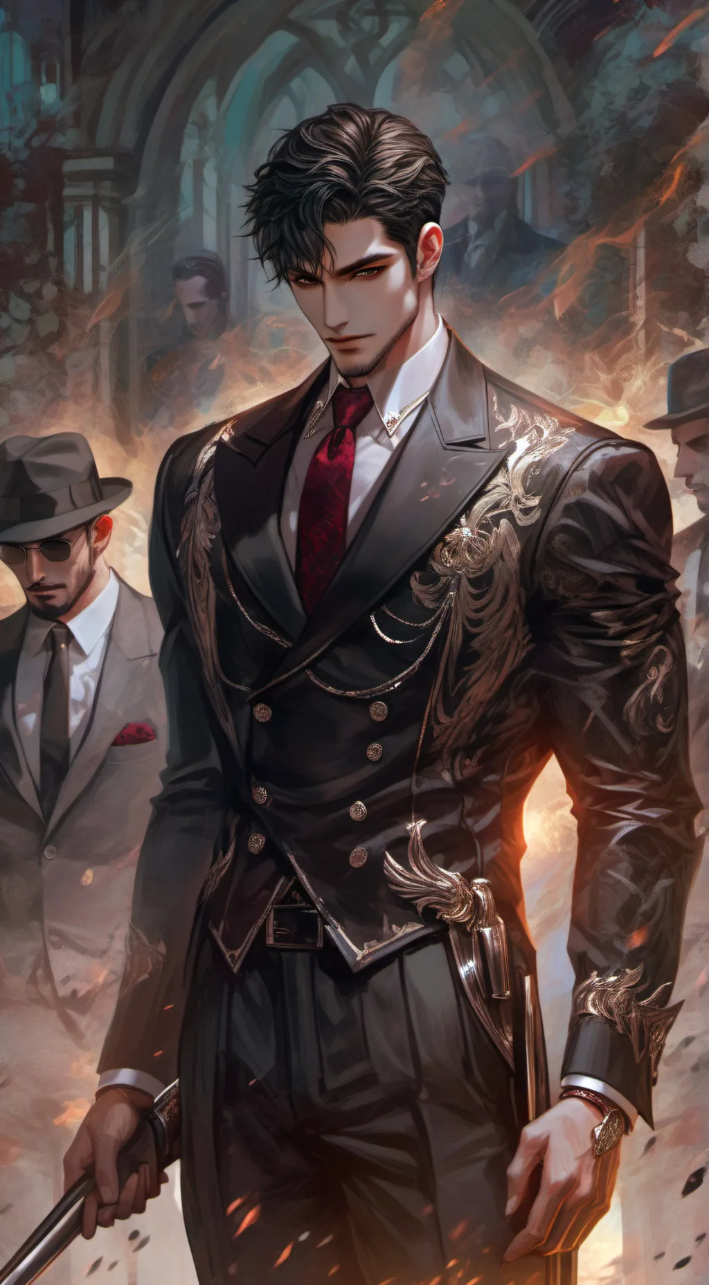 ai character: Xander background