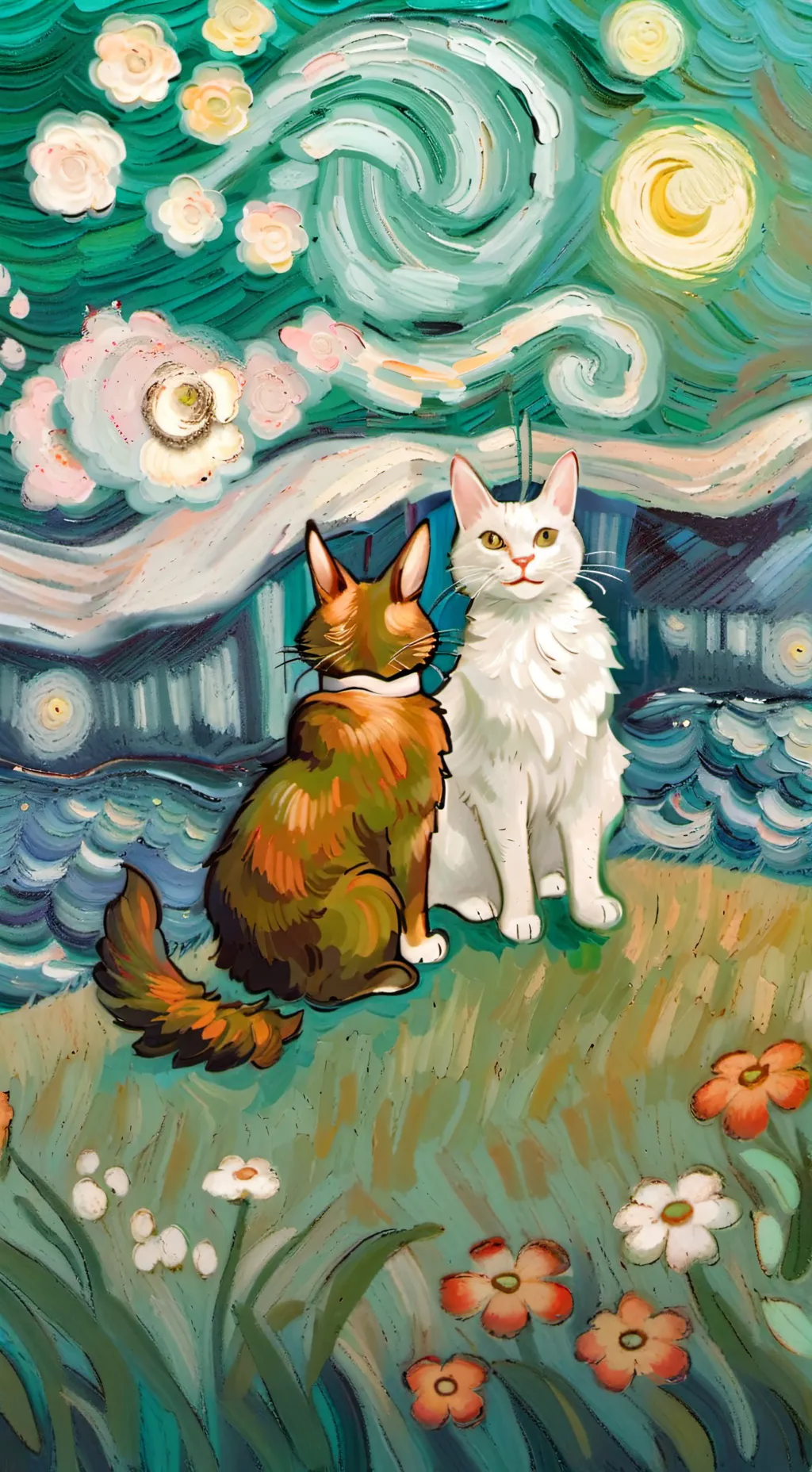 ai character: Cookiey and greeny background