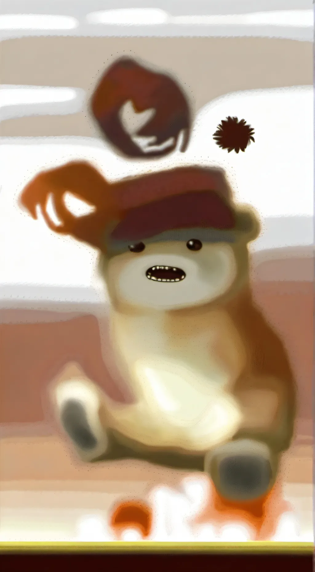 ai character: Not Funny background