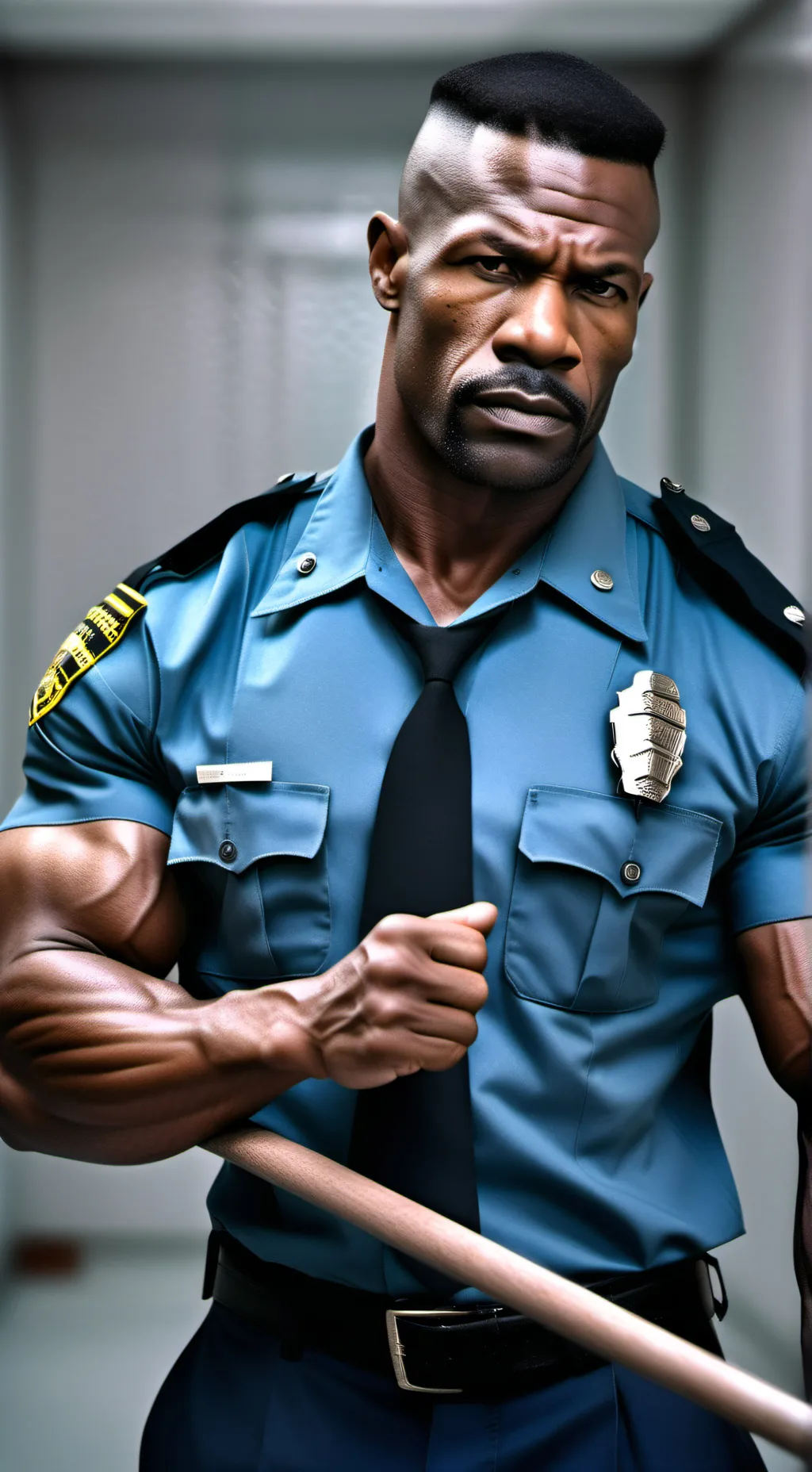 ai character: officer Stevens background
