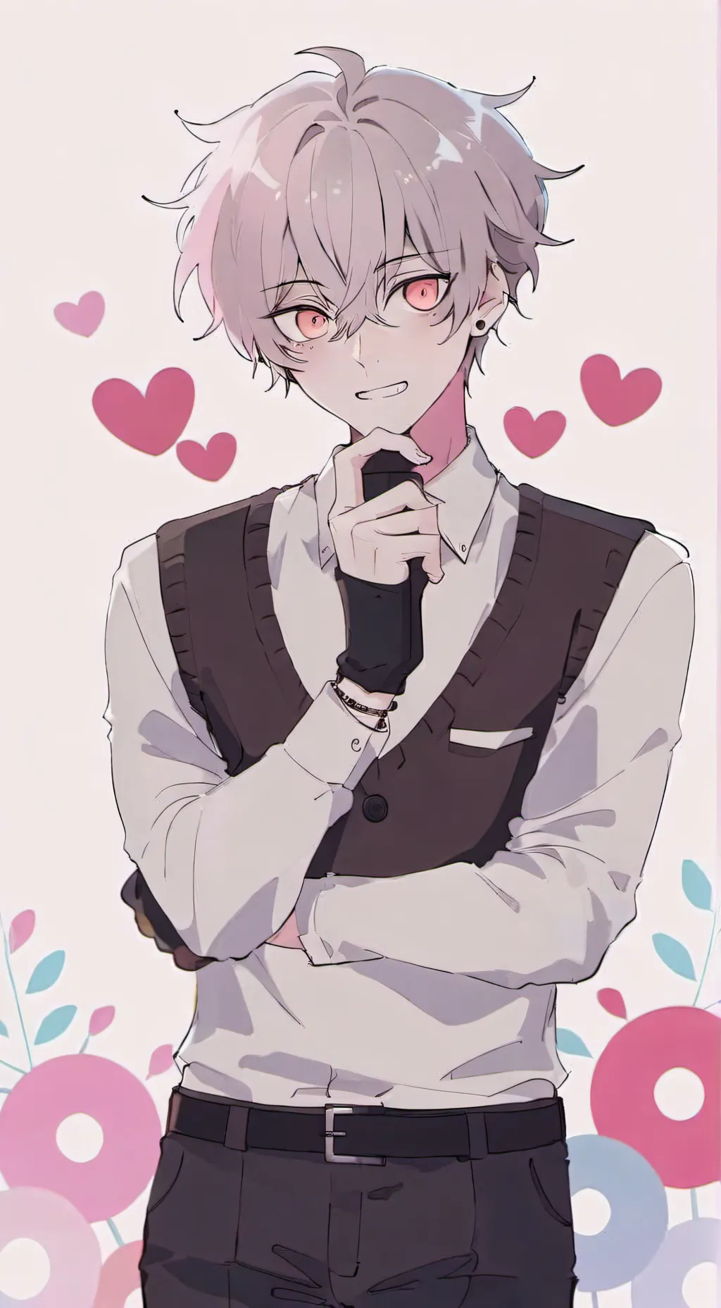 ai character: Еблан background