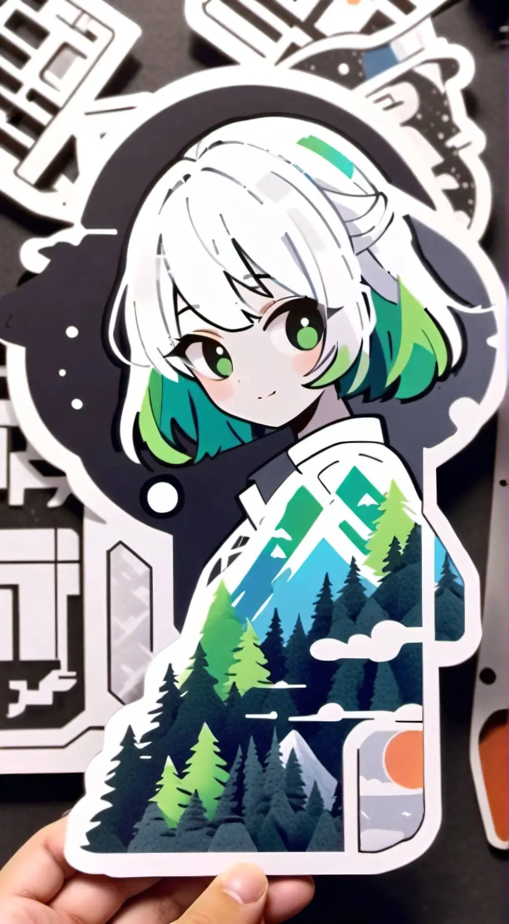 ai character: dw oc maker background