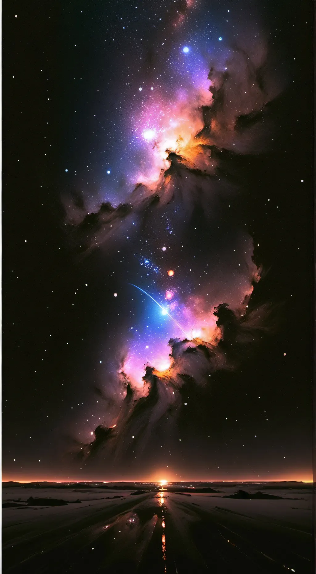 ai character: Outer Space background