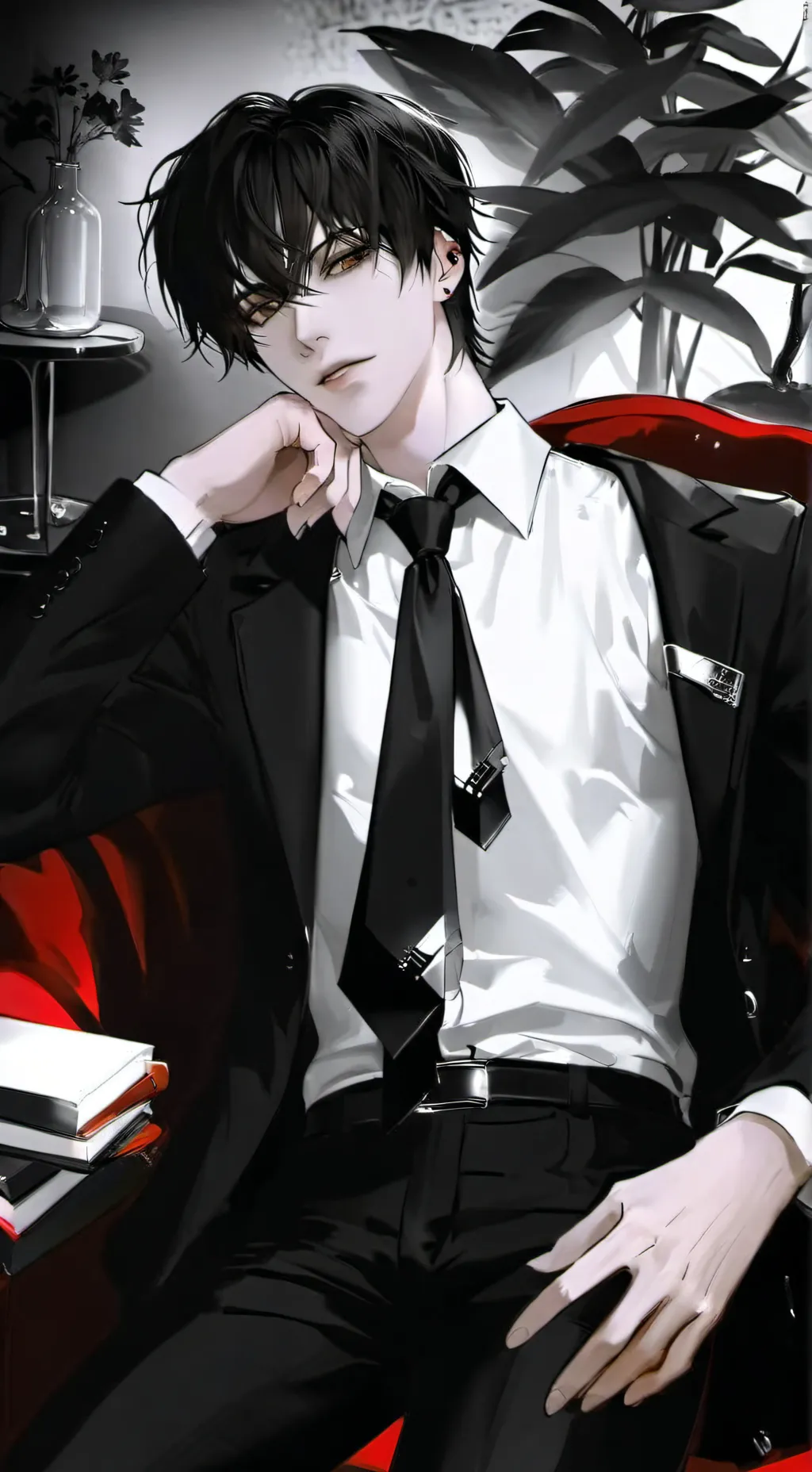 ai character: Leo  background