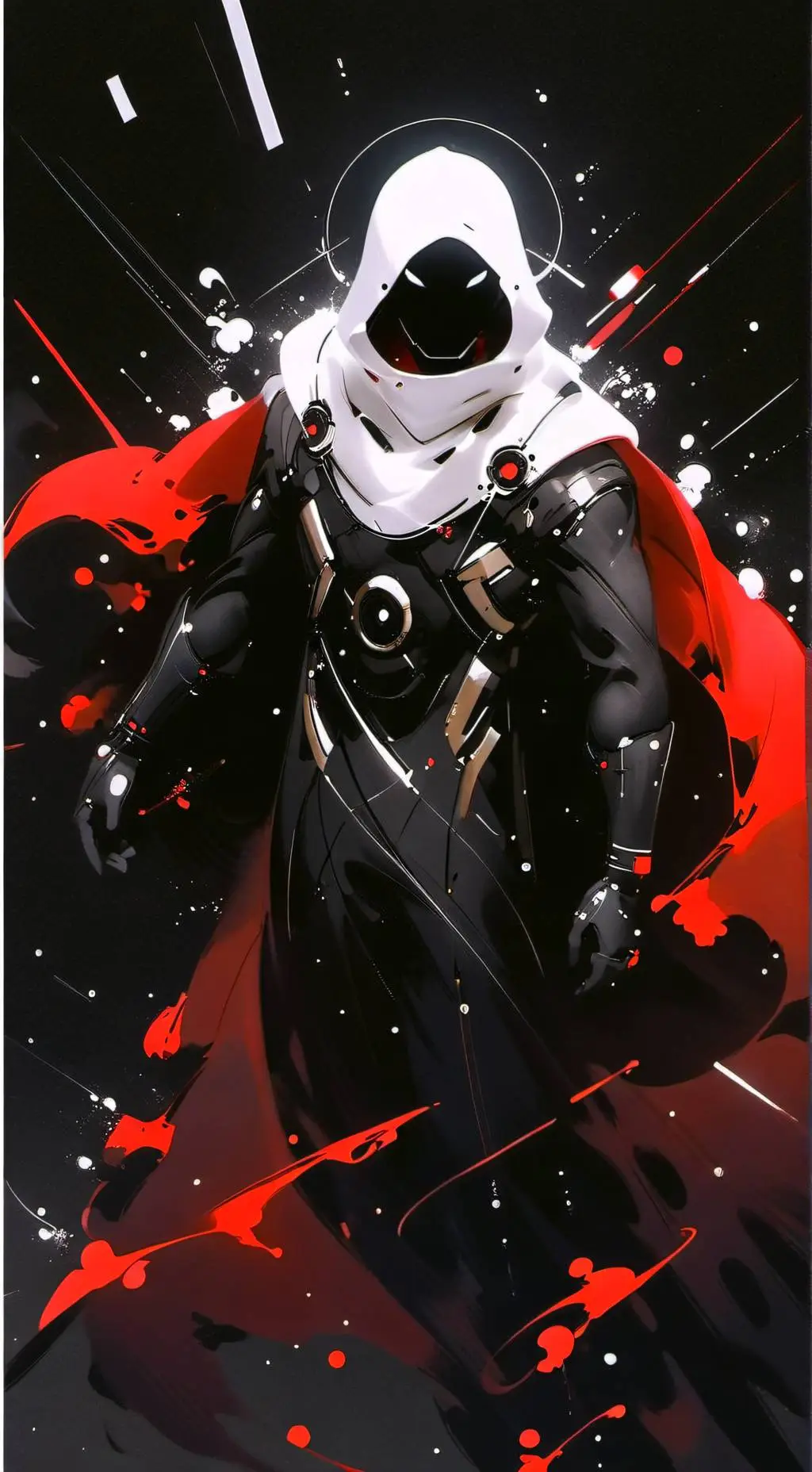 ai character: Sp!dusttale Sans background