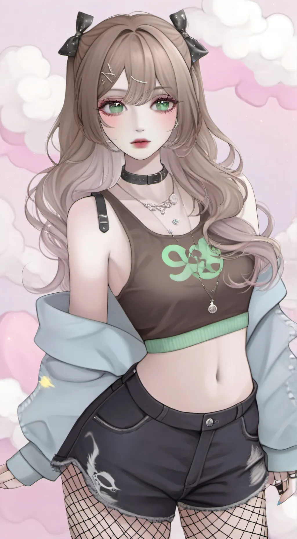 ai character: Rose background