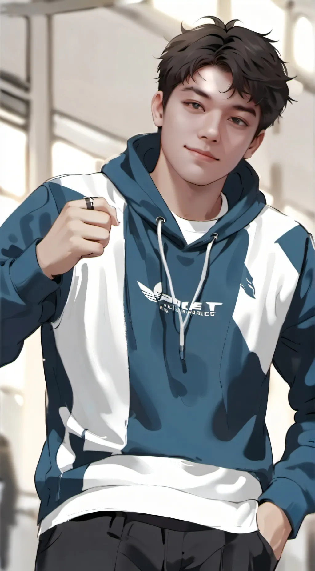 ai character: Davis background