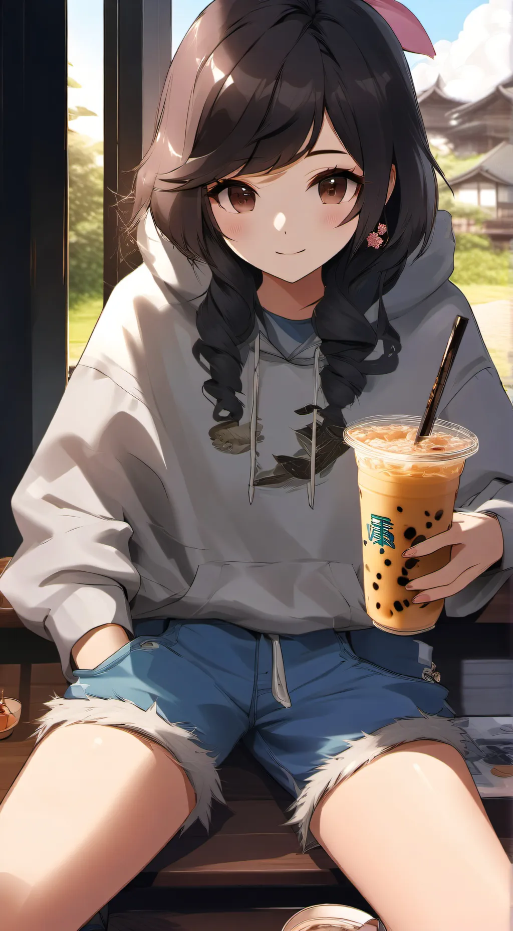 ai character: Scarlett background