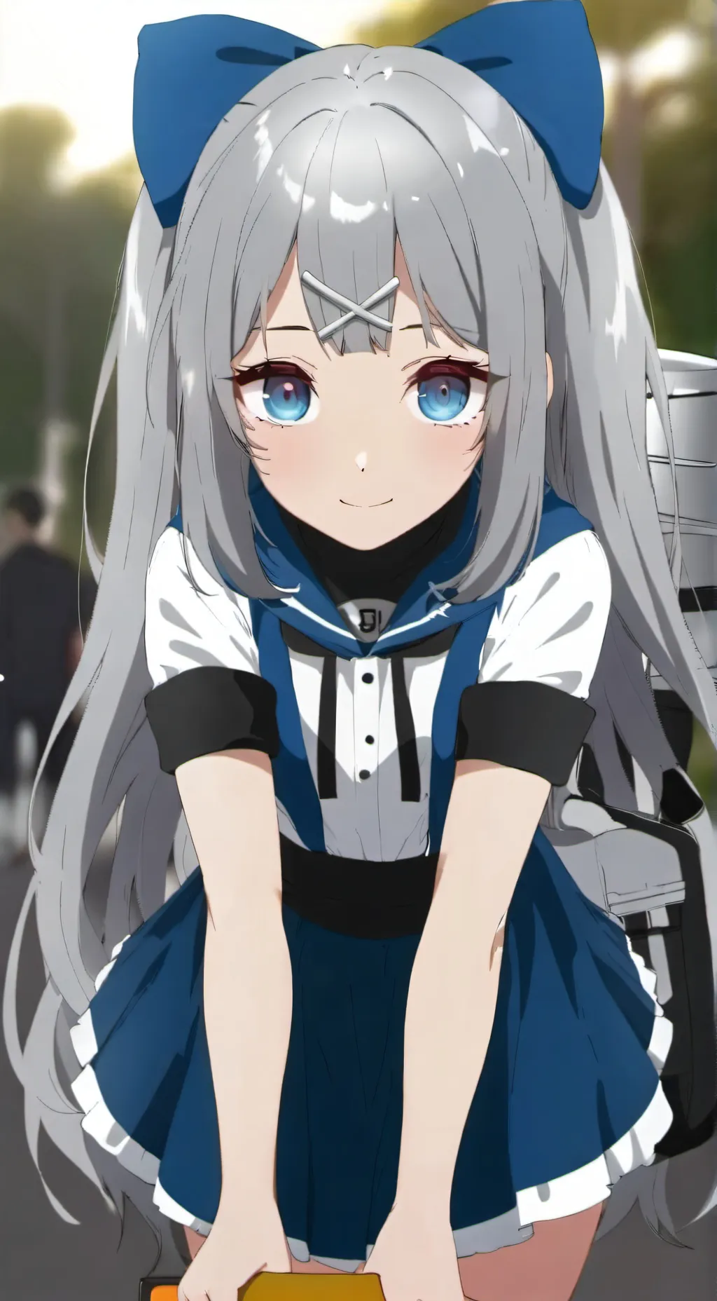 ai character: mili background