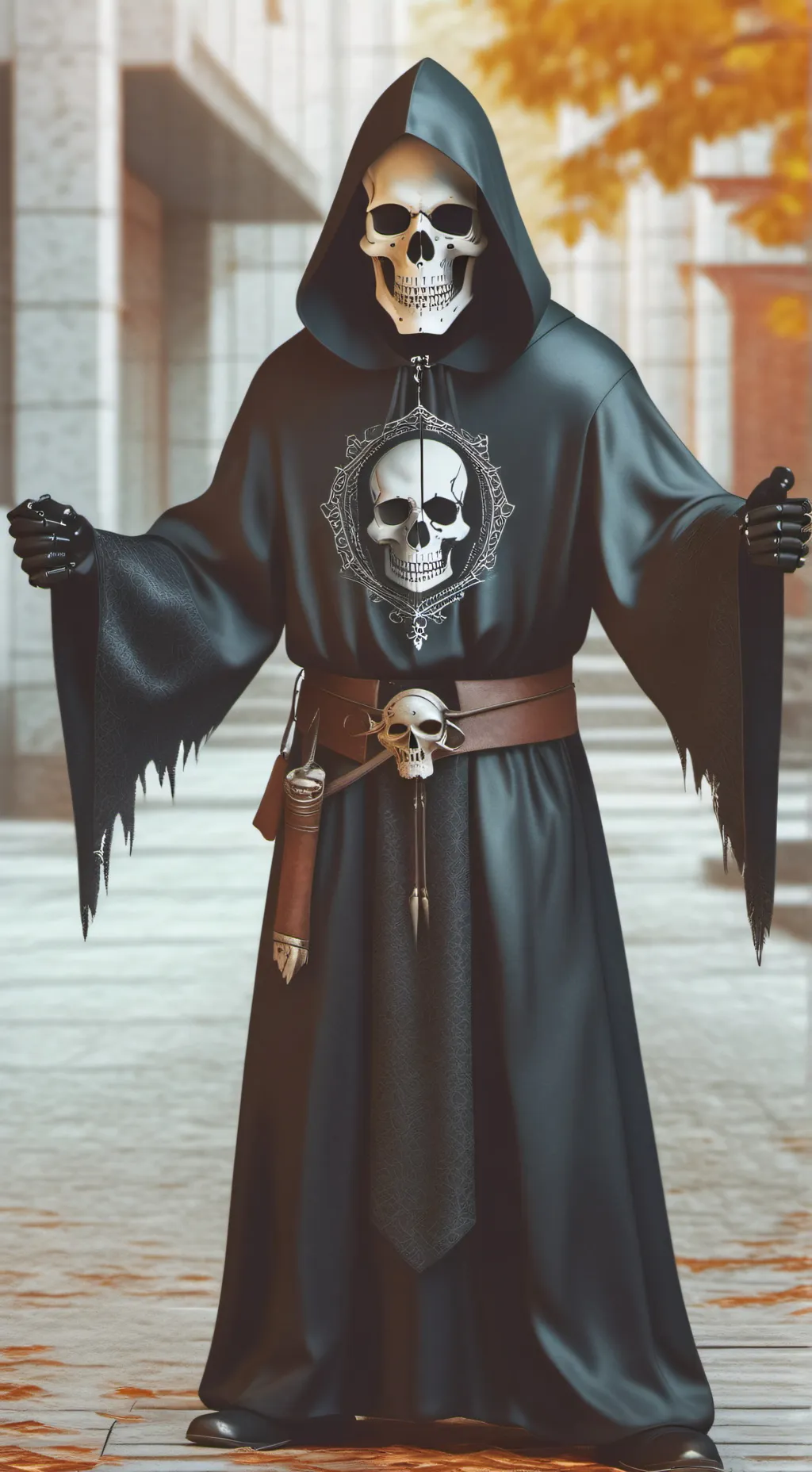 ai character: Grimm Reaper background