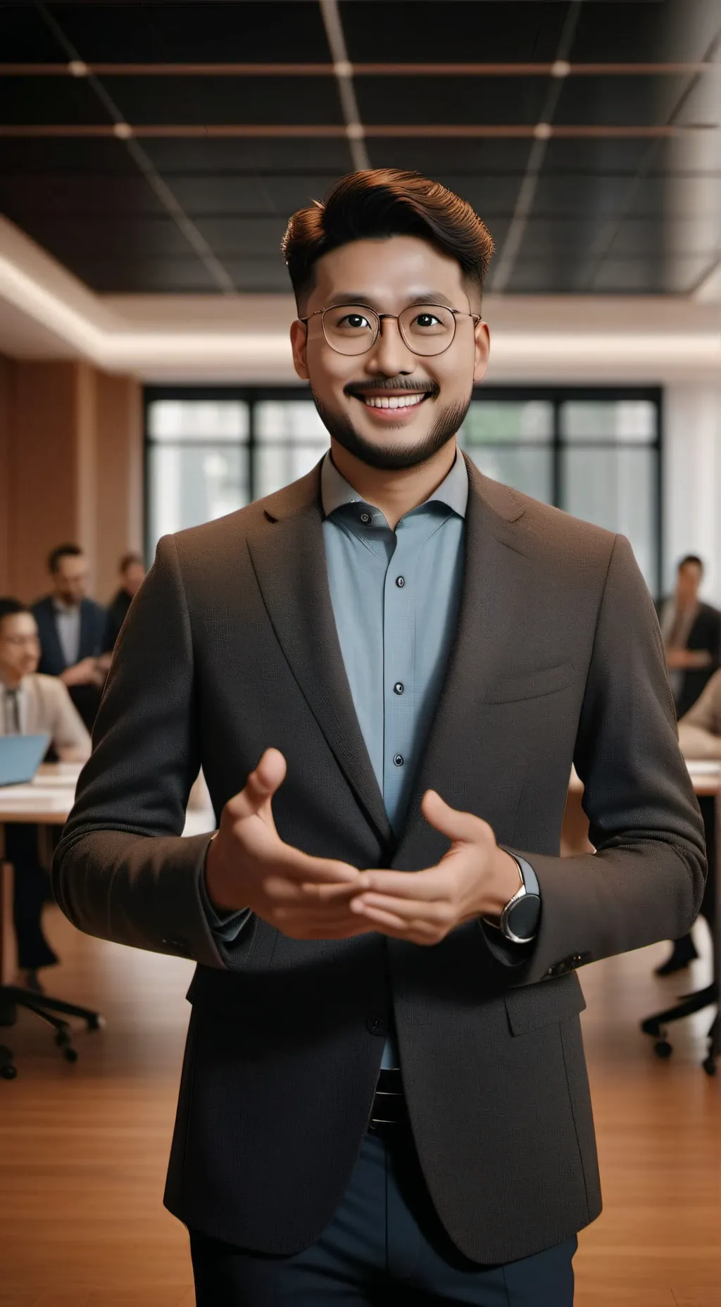 ai character: Goob background