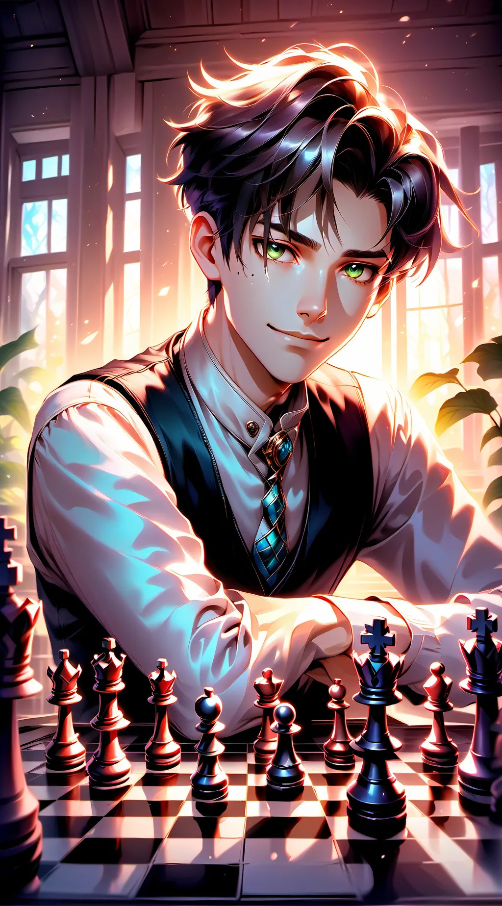 ai character: Lucas background