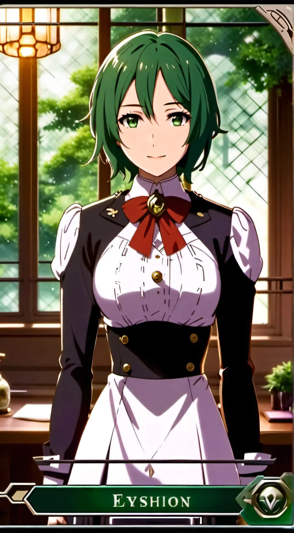 ai character: Lumina background