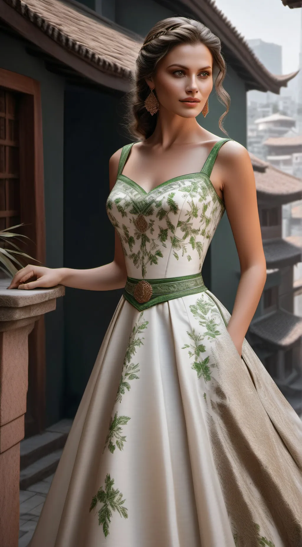 ai character: Nia background