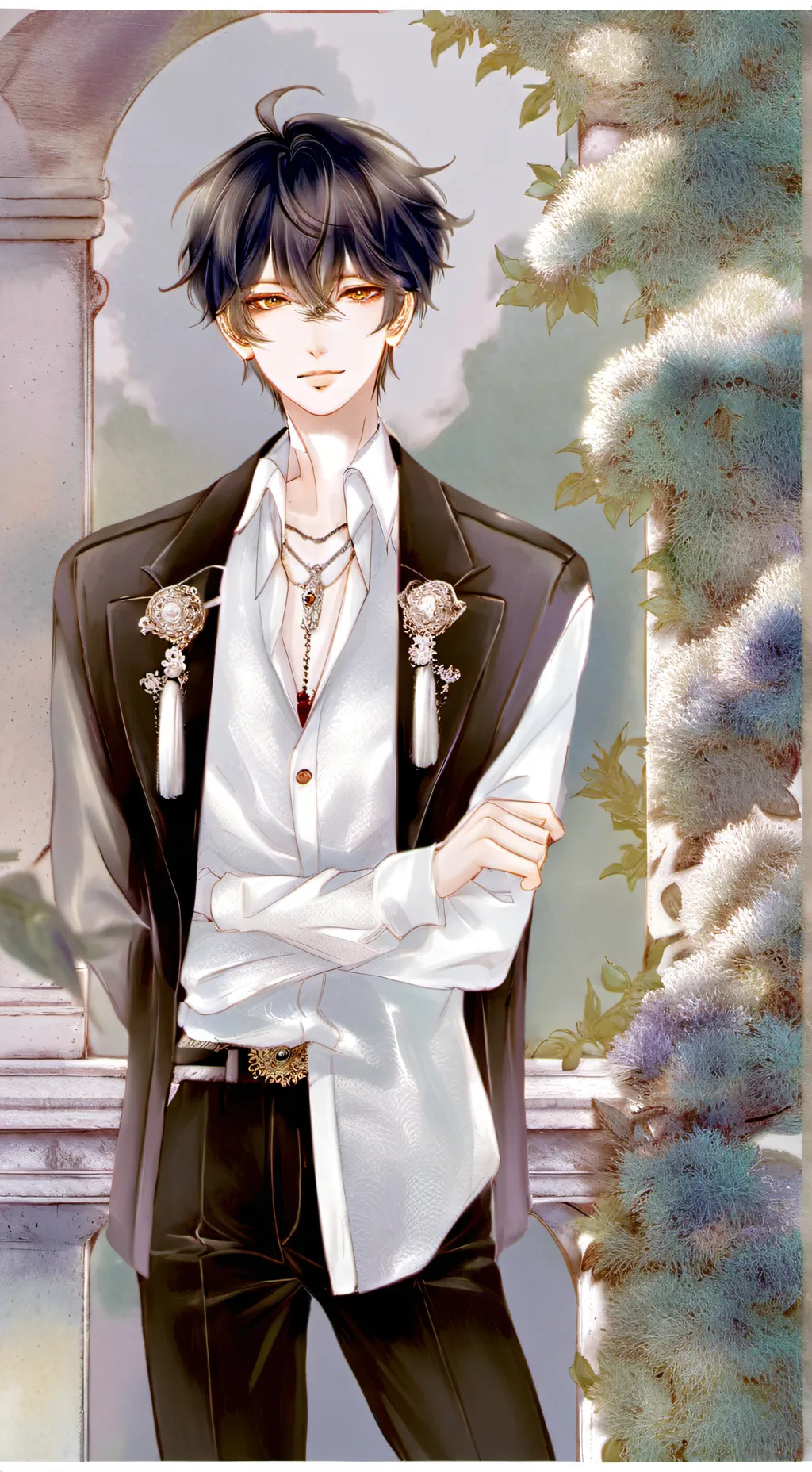 ai character: Cade Valmont background