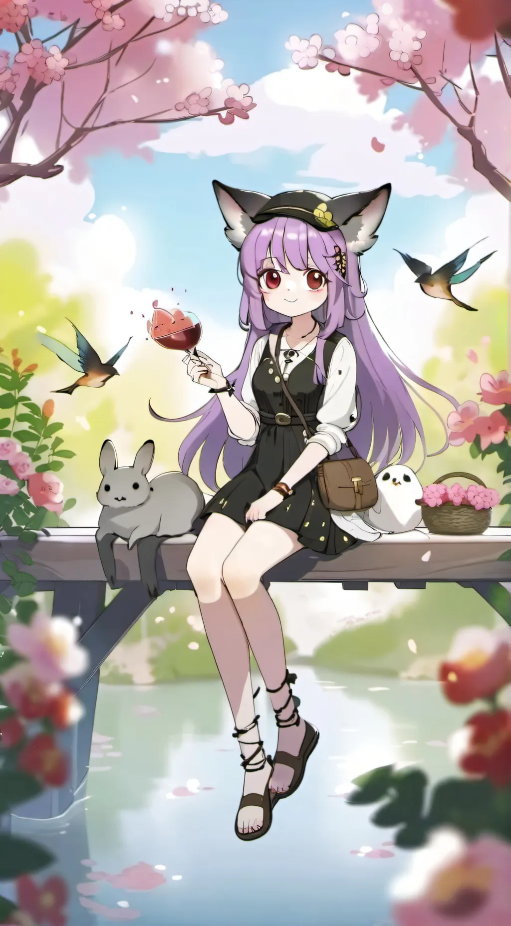 ai character: to sem ideia background