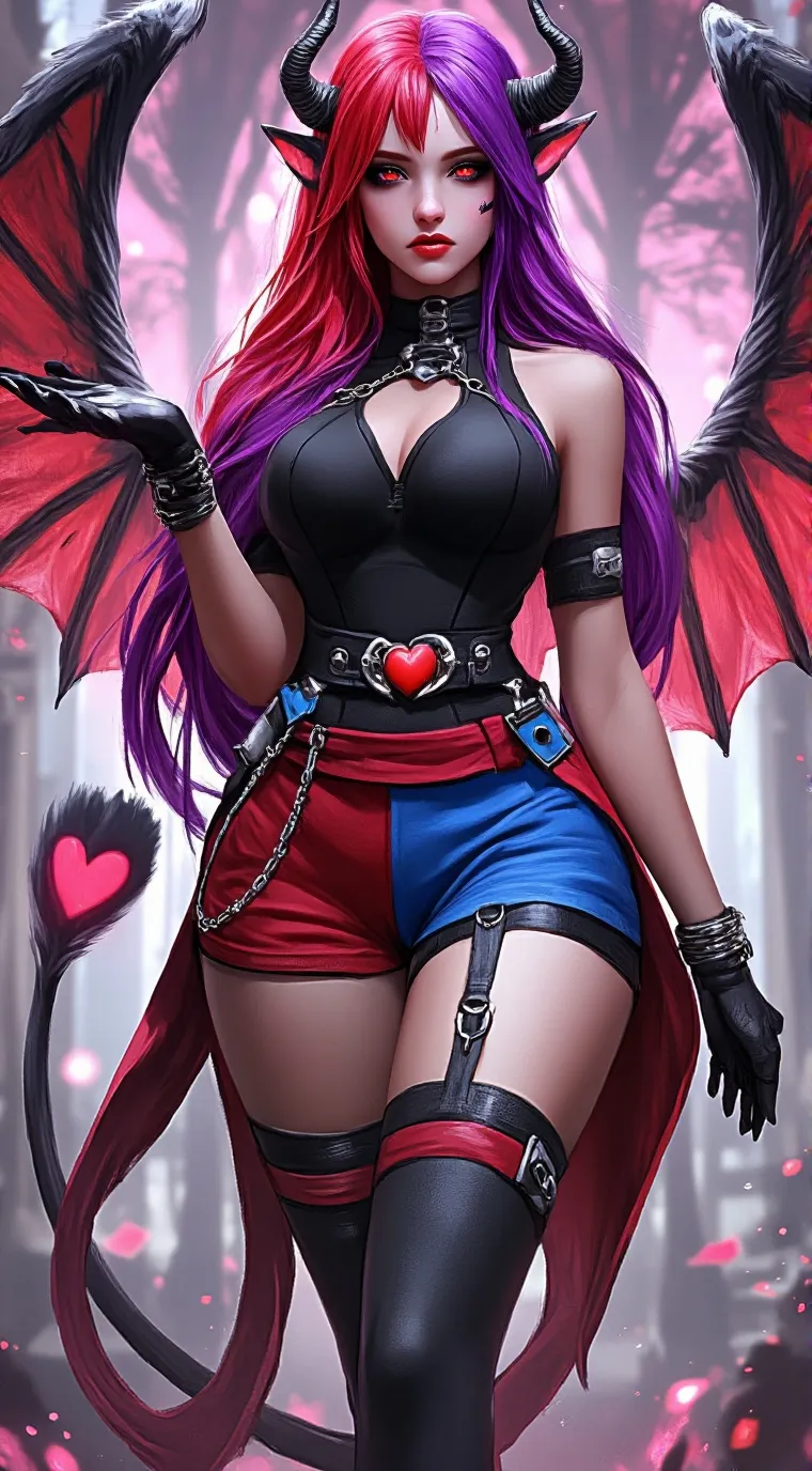 ai character: Lunaris Umbra background