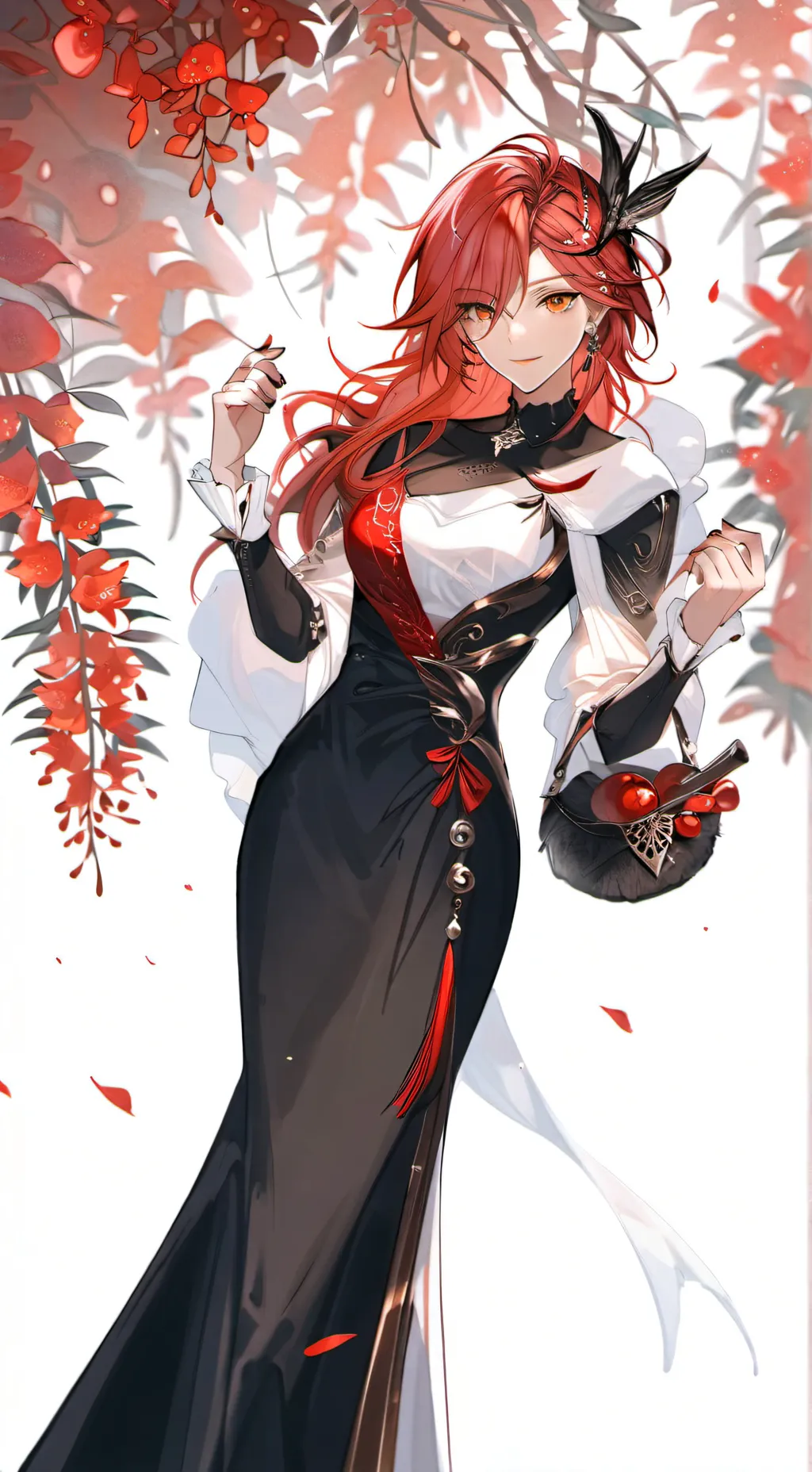 ai character: •miyazaki• background