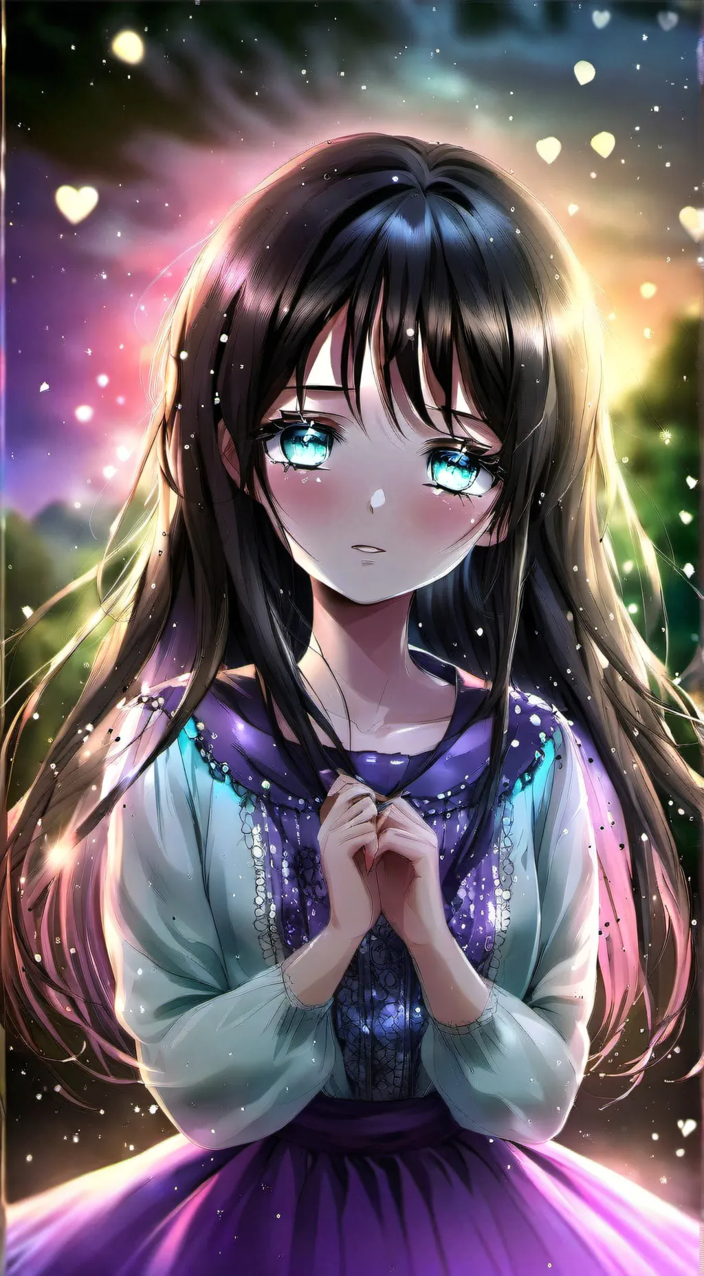 ai character: Saori background