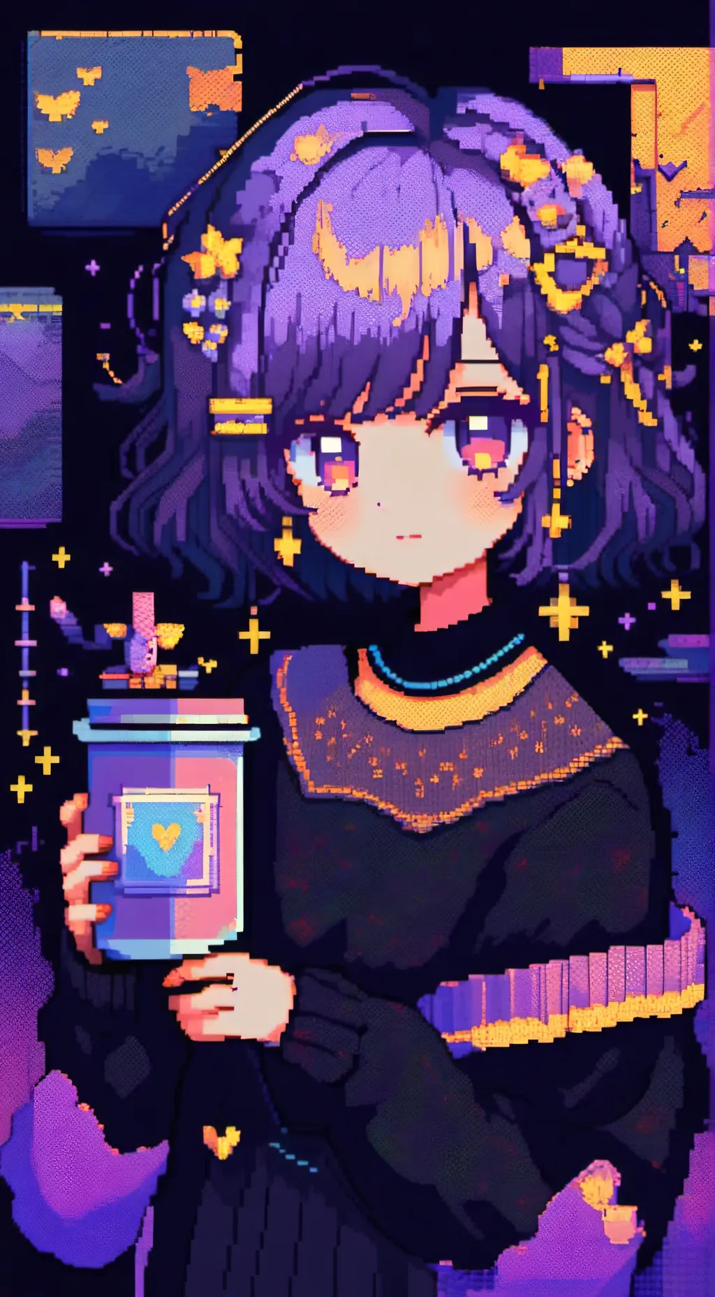 ai character: Victoria  background