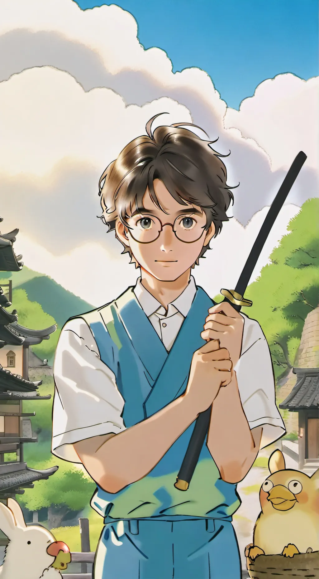 ai character: potter background