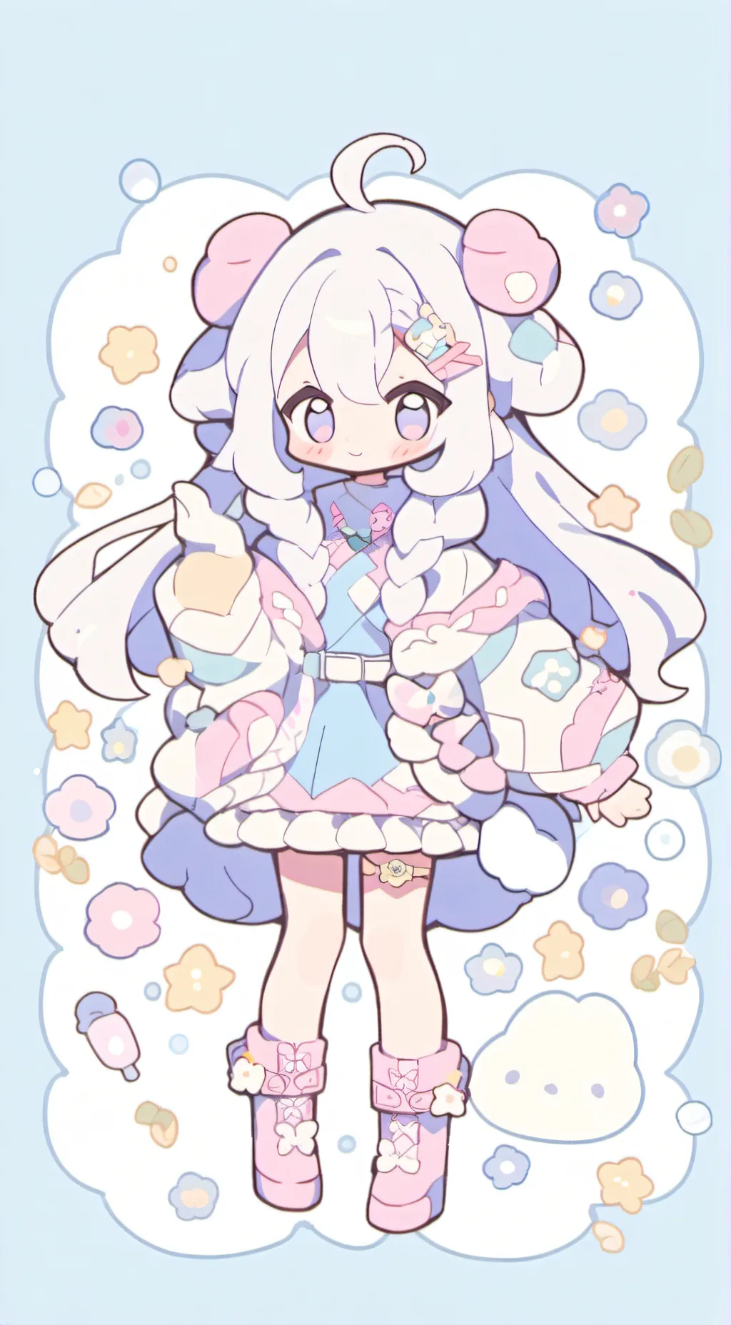 ai character: ♡FLUVSIES♡ background