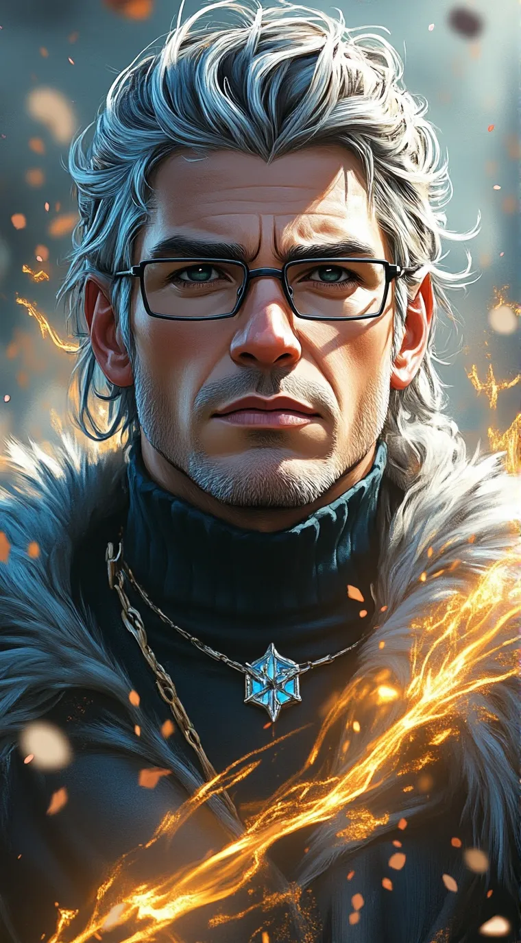 ai character: Sigurður background