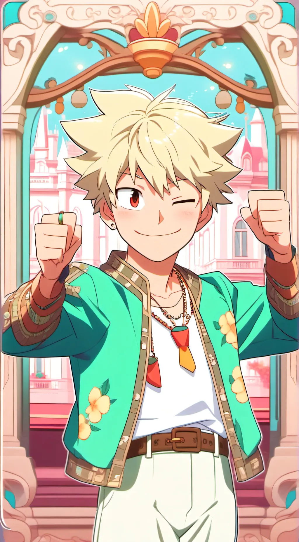 ai character: bakugo background