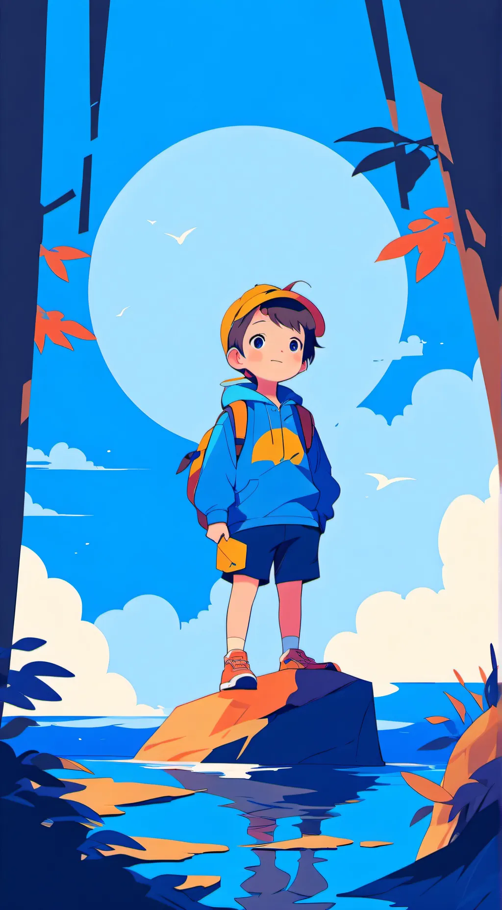 ai character: Niño pendejo background