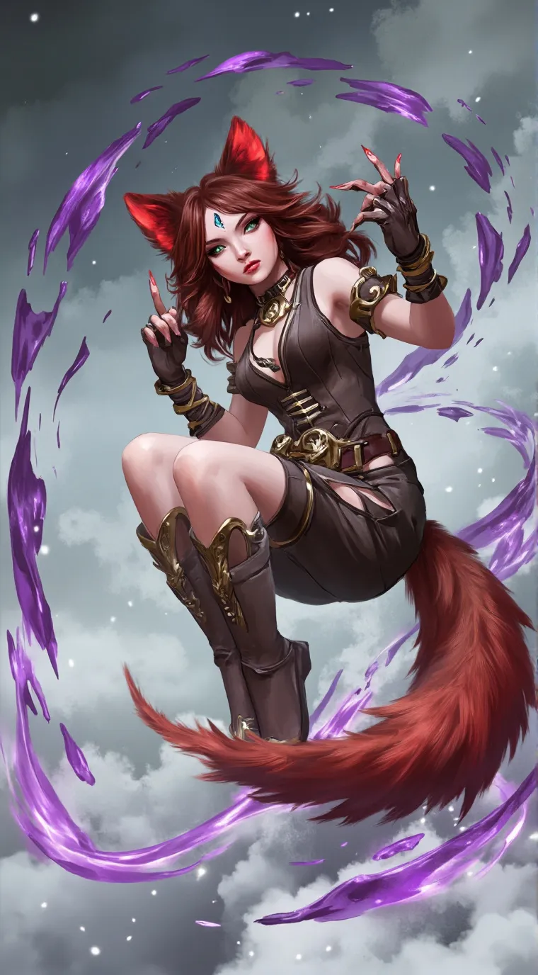 ai character: Amy (wolf-human) background