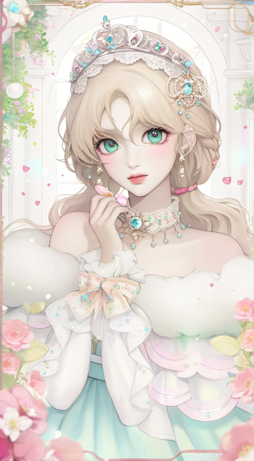 ai character: kira background