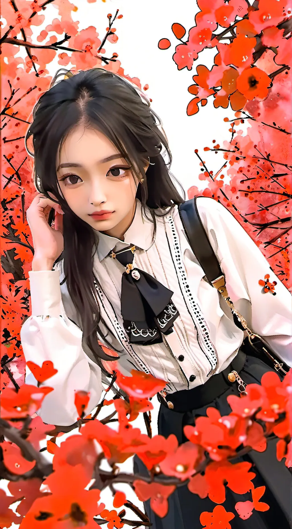 ai character: Blackpink💗🖤 background