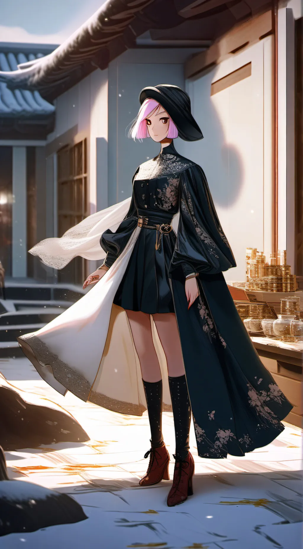 ai character: 🦋luna 🦋 background