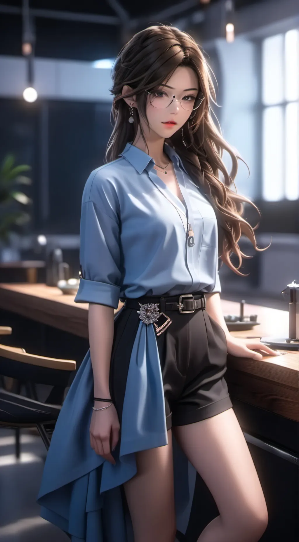 ai character: Mira background