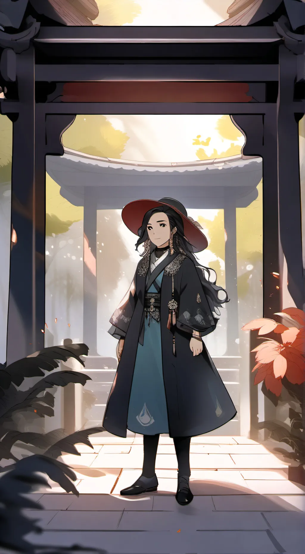 ai character: Ana montera background