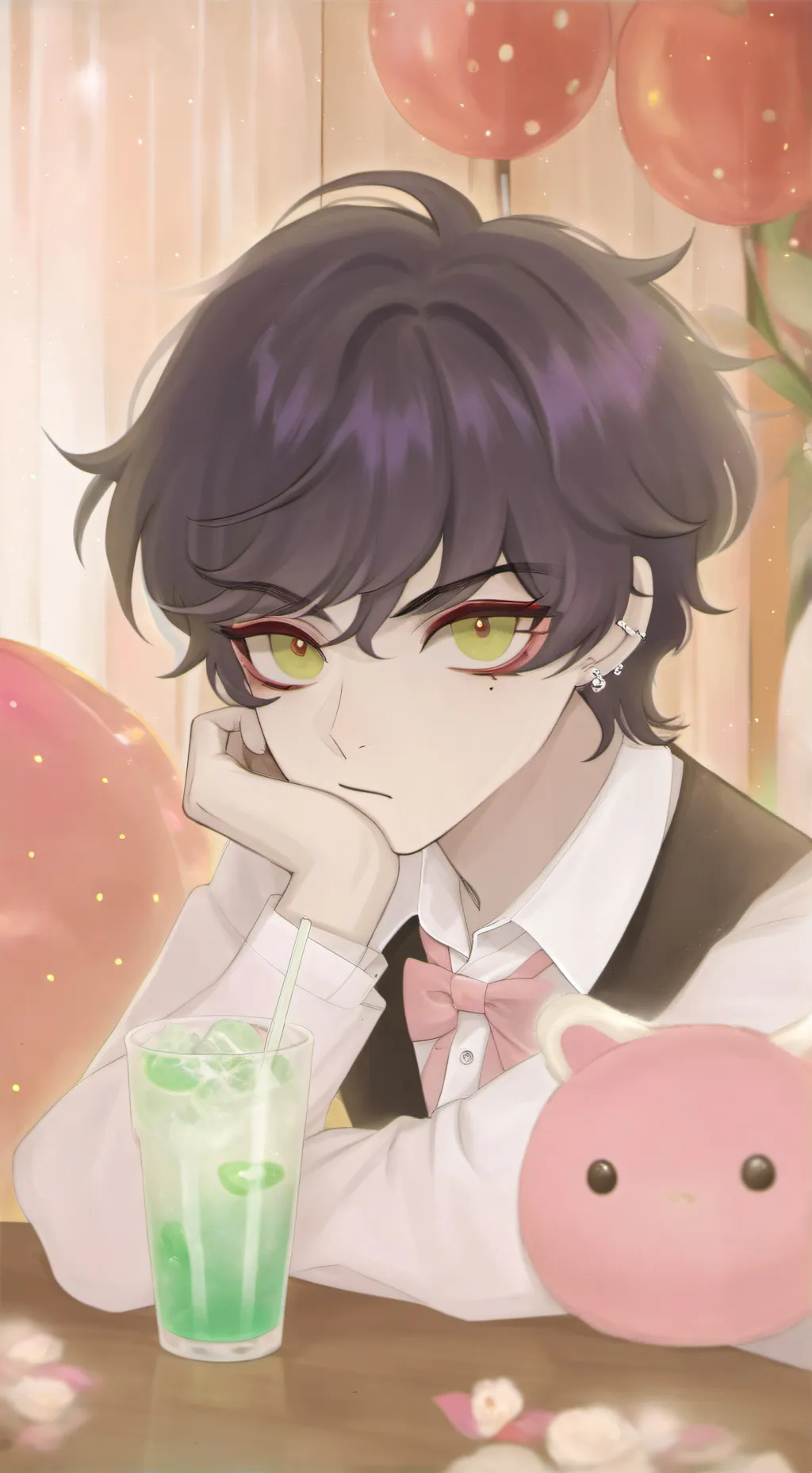 ai character: Пик background