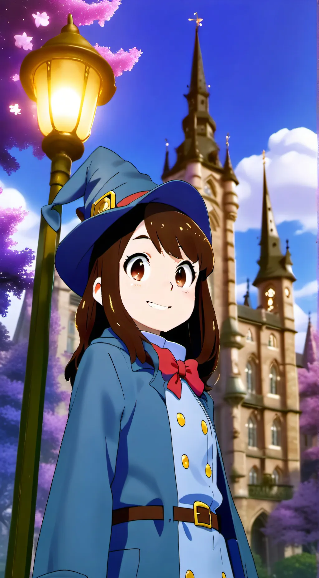 ai character: luna nova  background