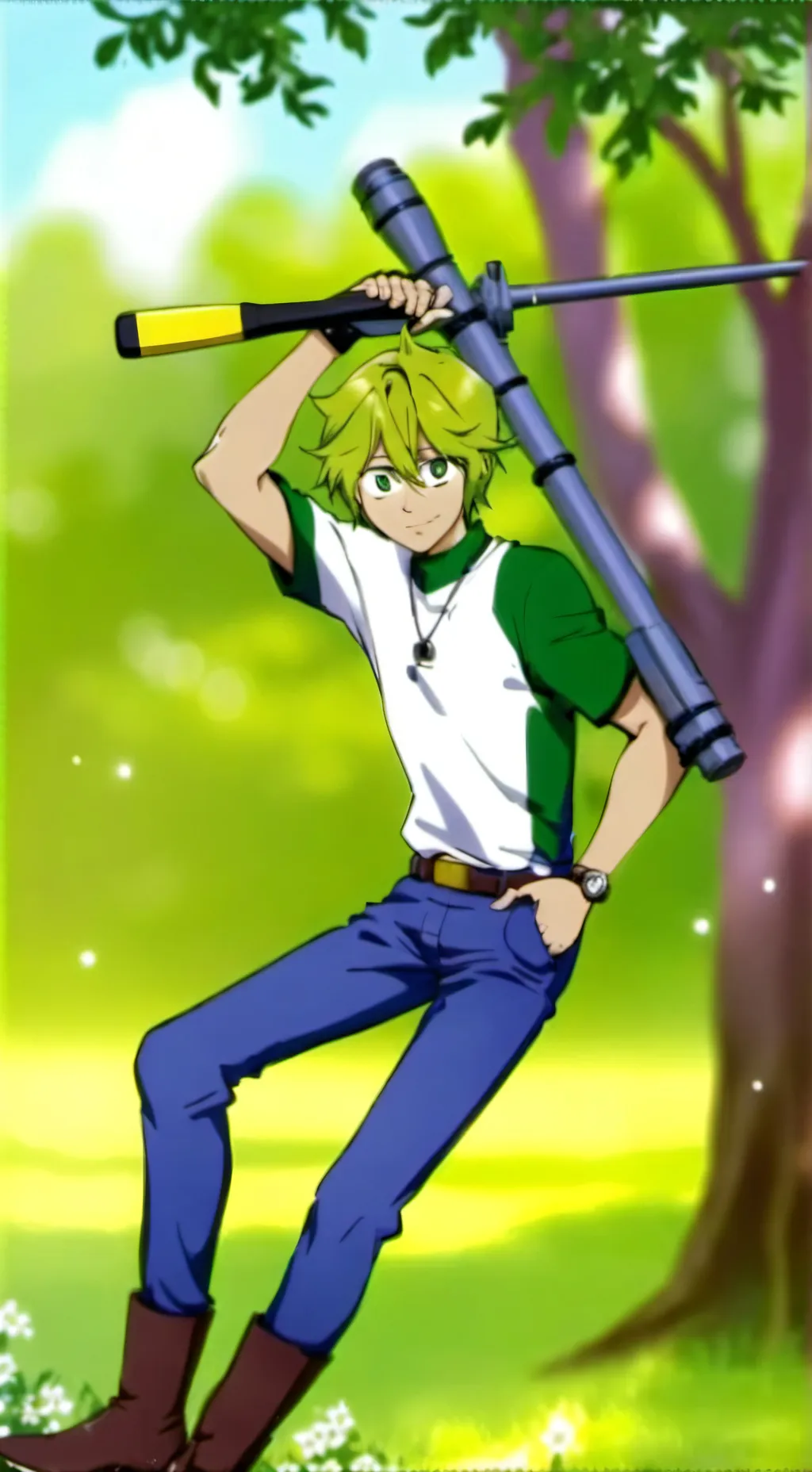 ai character: Azedo background