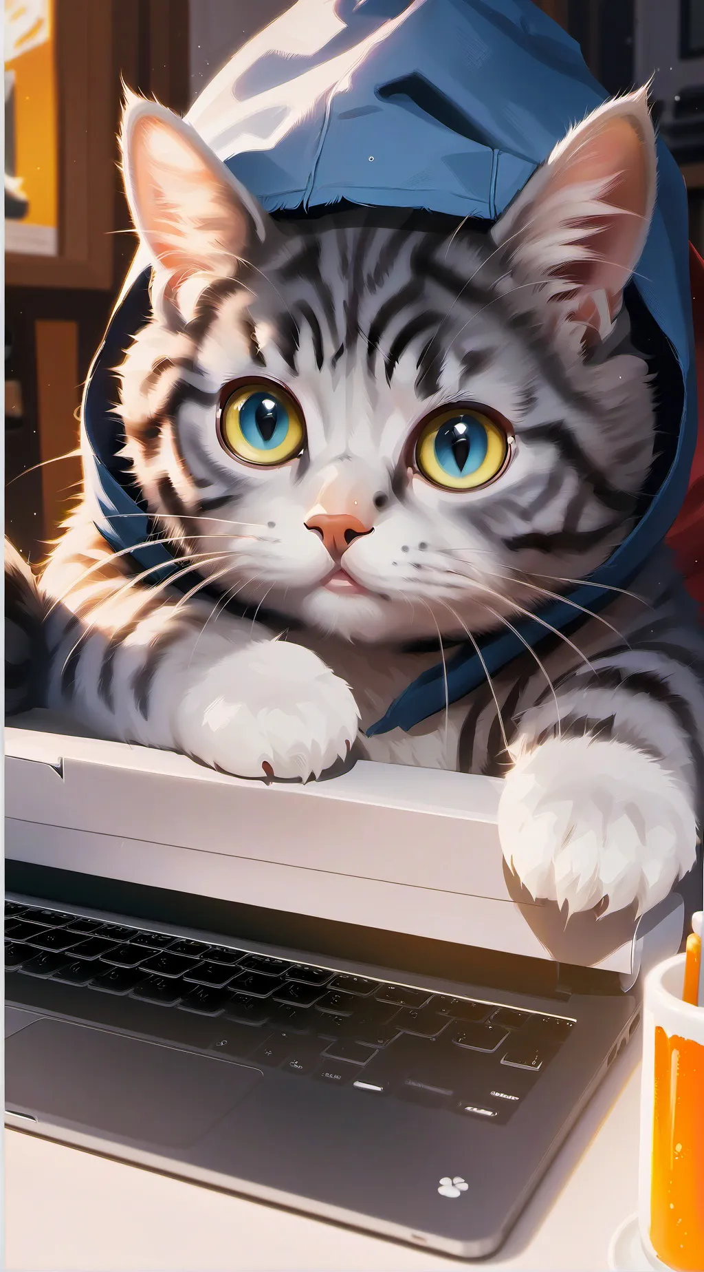 ai character: Chonkster background